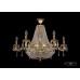 Подвесная люстра Bohemia Crystal Gold 2022/75-60/G