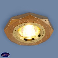 Точечный встраиваемый светильник Elektrostandard 2040 MR16 GD золото a031537