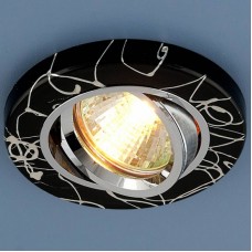 Точечный светильник Elektrostandard 2050 MR16 BK/SL черный/серебро Arionno Точечный светильник Elektrostandard 2050 MR16 BK/SL черный/серебро Arionno