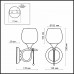 Бра Odeon Light VELUTE 2094/1W