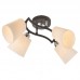 Люстра IDLamp 212/4PF-Blackchrome