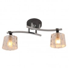 Светильник IDLamp 214/2PF-Blackchrome Светильник IDLamp 214/2PF-Blackchrome