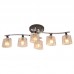 Светильник IDLamp 214/6PF-Blackchrome