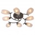 Люстра IDLamp 215/8PF-Blackchrome Люстра IDLamp 215/8PF-Blackchrome
