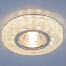 Точечный светильник Elektrostandard 2191 MR16 CL/BL прозрачный/голубой Мурано