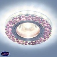 Точечный встраиваемый светодиодный светильник Elektrostandard 2194 MR16 SL/VL зеркальный/фиолетовый a036818