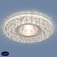 Точечный встраиваемый светодиодный светильник Elektrostandard 2199 MR16 CL зеркальный/прозрачный a037505