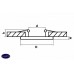 Светильник встраиваемый светодиодный Lightstar Riverbe Piccolo 220124