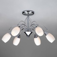 Люстра потолочная Eurosvet Ginevra 22080/6 хром