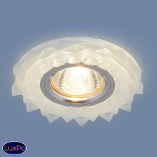 Встраиваемый потолочный светильник с LED подсветкой Elektrostandard 2209 MR16 Matt Ice матовый лед a039672