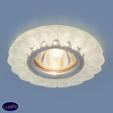 Встраиваемый потолочный светильник с LED подсветкой Elektrostandard 2210 MR16 Matt Ice матовый лед a039673