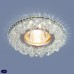 Встраиваемый потолочный светильник с LED подсветкой Elektrostandard 2211 MR16 CL прозрачный a039674