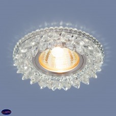 Встраиваемый потолочный светильник с LED подсветкой Elektrostandard 2212 MR16 CL прозрачный a039675
