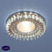 Встраиваемый светильник с LED подсветкой Elektrostandard 2216 MR16 MLT/CH мульти/хром a041043