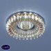 Встраиваемый светильник с LED подсветкой Elektrostandard 2216 MR16 MLT/CH мульти/хром a041043