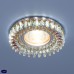 Встраиваемый светильник с LED подсветкой Elektrostandard 2216 MR16 MLT/CH мульти/хром a041043