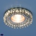 Встраиваемый светильник с LED подсветкой Elektrostandard 2216 MR16 SBK дымчатый a041044