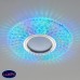 Встраиваемый светильник с LED подсветкой Elektrostandard 2220 MR16 CL прозрачный подсветка мульти a041527