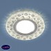 Встраиваемый светильник с LED подсветкой Elektrostandard 2222 MR16 CL прозрачный a043145