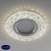 Встраиваемый светильник с LED подсветкой Elektrostandard 2222 MR16 CL прозрачный a043145