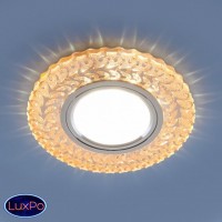 Встраиваемый светильник с LED подсветкой Elektrostandard 2223 MR16 GC тонированный a043147