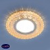 Встраиваемый светильник с LED подсветкой Elektrostandard 2223 MR16 GC тонированный a043147