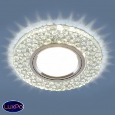 Встраиваемый светильник с LED подсветкой Elektrostandard 2224 MR16 CL прозрачный a043148