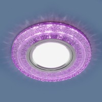 Встраиваемый светильник с LED подсветкой Elektrostandard 2225 MR16 PU фиолетовый a043179