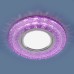 Встраиваемый светильник с LED подсветкой Elektrostandard 2225 MR16 PU фиолетовый a043179