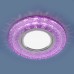 Встраиваемый светильник с LED подсветкой Elektrostandard 2225 MR16 PU фиолетовый a043179