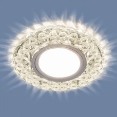 Встраиваемый светильник с LED подсветкой Elektrostandard 2234 MR16 CL прозрачный a045460