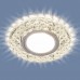 Встраиваемый светильник с LED подсветкой Elektrostandard 2234 MR16 CL прозрачный a045460