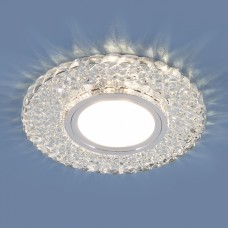 Встраиваемый светильник с LED подсветкой Elektrostandard 2235 MR16 CL прозрачный a045461