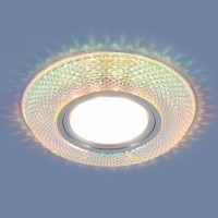 Встраиваемый светильник с LED подсветкой Elektrostandard 2237 MR16 MLT мульти a045478