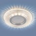 Встраиваемый светильник с LED подсветкой Elektrostandard 2238 MR16 CL прозрачный a045479