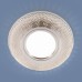 Встраиваемый светильник с LED подсветкой Elektrostandard 2238 MR16 CL прозрачный a045479