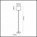 Торшер Odeon Light GLEN 2266/1F
