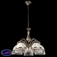 Люстра подвесная Eurosvet Lourence 22823/5 античная бронза