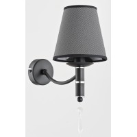 Бра Alfa ABIL BLACK SILVER 22960