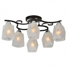 Люстра IDLamp 233/6PF-Blackchrome