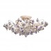 Люстра IDLamp(Irida) 242/10PF-Whitepatina