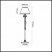 Торшер Odeon Light ESTELI 2527/1F
