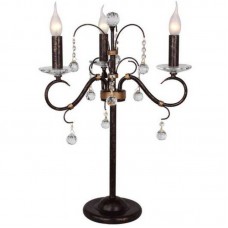 Настольная лампа IDLamp 253/3T-Blackplatina