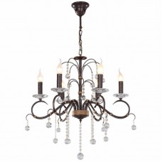 Люстра IDLamp 253/6-Blackplatina