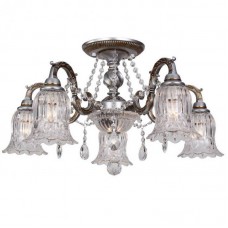 Люстра IDLamp 260/6PF-Whiteplatina