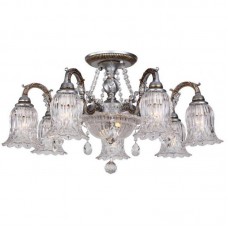 Люстра IDLamp 260/9PF-Whiteplatina