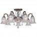 Люстра IDLamp 260/9PF-Whiteplatina