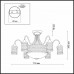 Люстра потолочная Odeon Light Salona 2641/9C