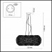 Светильник подвесной Odeon Light Esma 2755/6