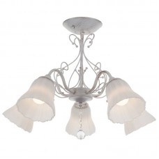 Люстра IDLamp(Milana) 276/5PF-Whitepatina